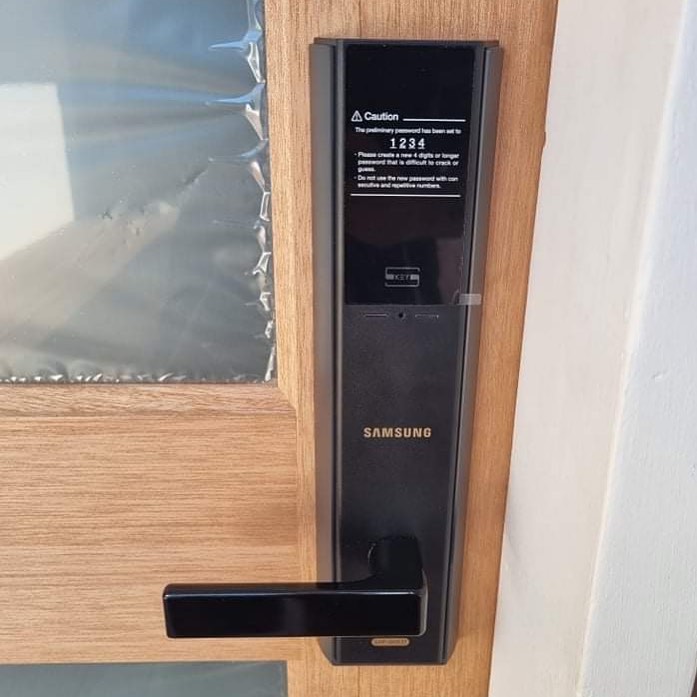 Shoreline Locksmiths Samsung Digital Lock Installation Samsung digital lock