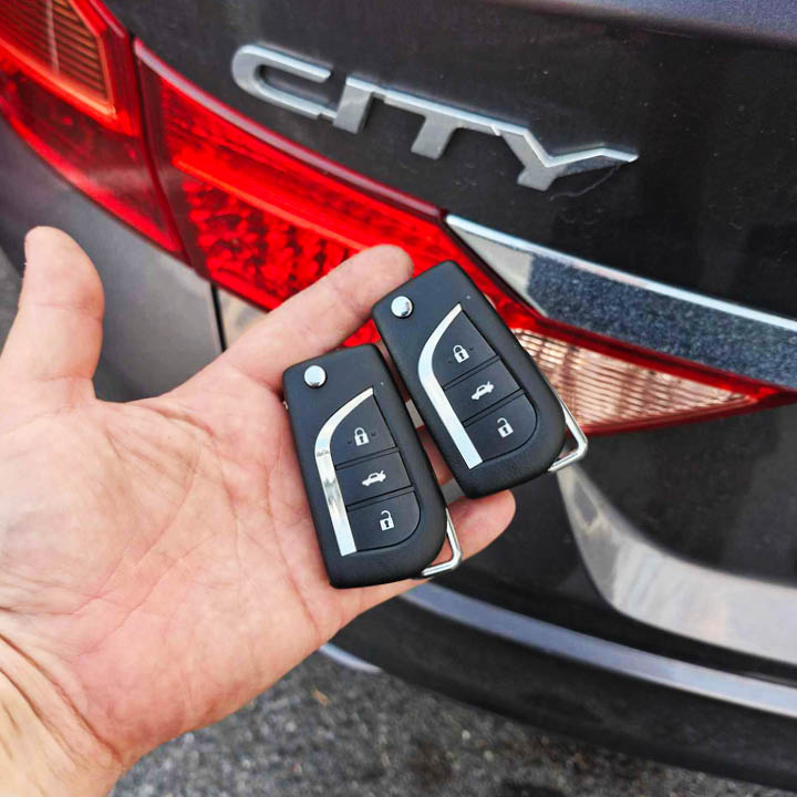 Honda City car keys lost new
